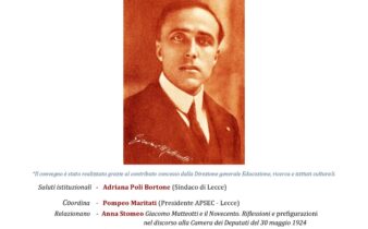 LOCANDINA CONVEGNO SU MATTEOTTI